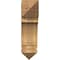 Ekena Millwork Imperial Arts & Crafts Rough Sawn Bracket, Western Red Cedar, 6"W x 18"D x 22"H BKT06X18X22IMP03RWR - alternate 2